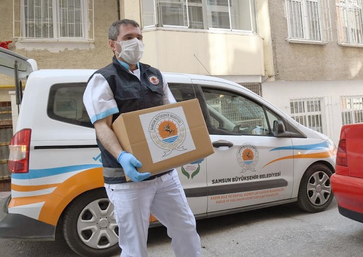 Samsun Büyükşehir Belediyesi geçen yıla göre yardımlarını yaklaşık 2 katına çıkardı