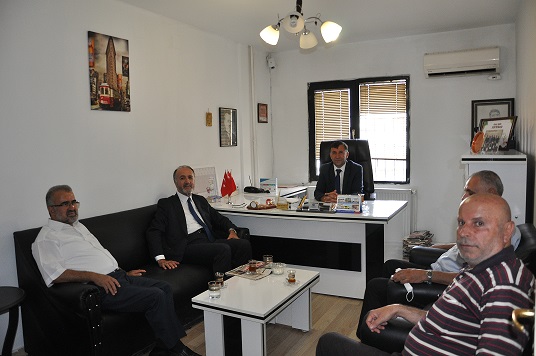 Saadet Partisi Siyasi işler Genel Başkan Yardımcısı GABED Genel Başkanı Fatih Demirtaş’ı ziyaret etti