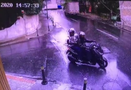 ÇALDIKLARI MOTORU ÇALMASINLAR DİYE SIKI SIKI BAĞLADILAR